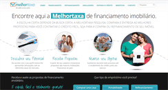 Desktop Screenshot of melhortaxa.com.br