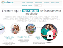 Tablet Screenshot of melhortaxa.com.br